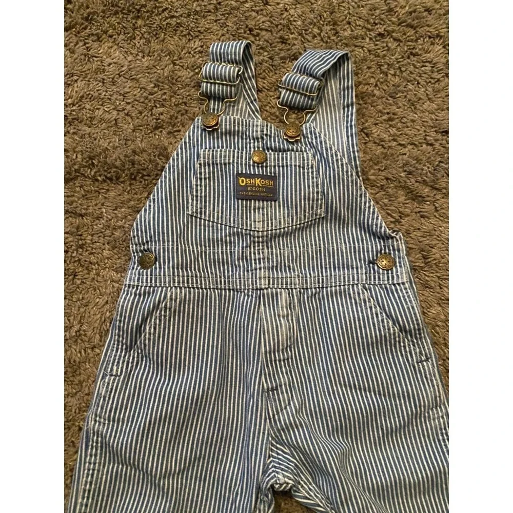 Vtg‎ oshkosh vestback overhalls 3 toddler